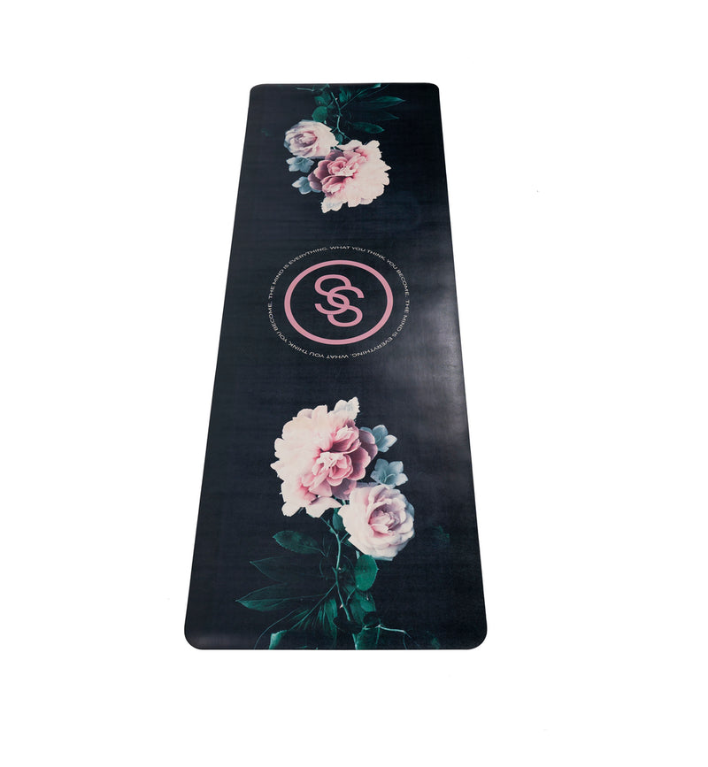 "Premium Quality Yoga Mat with Stylish Design - Perfect for Home and Studio''