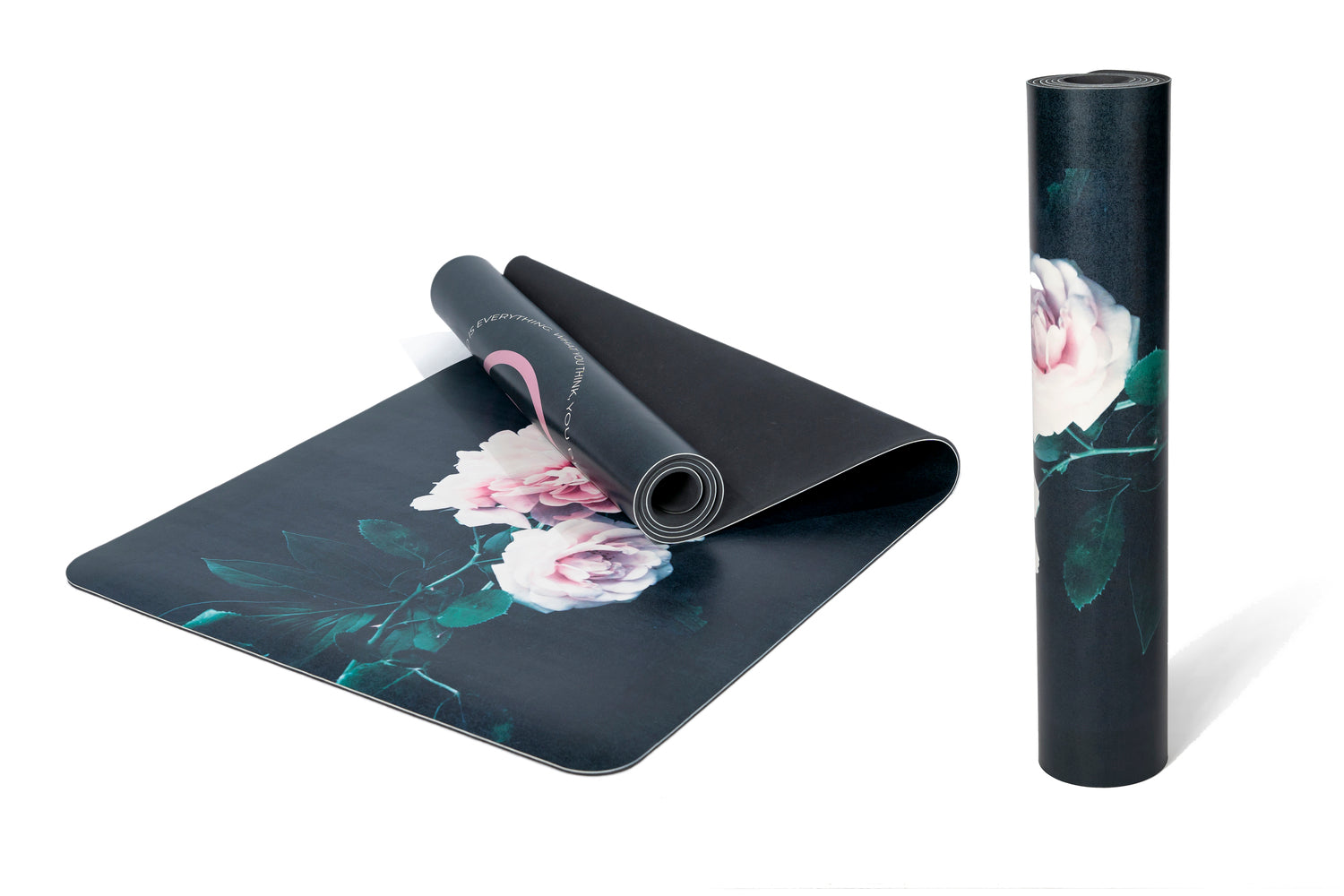 "Premium Quality Yoga Mat with Stylish Design - Perfect for Home and Studio''