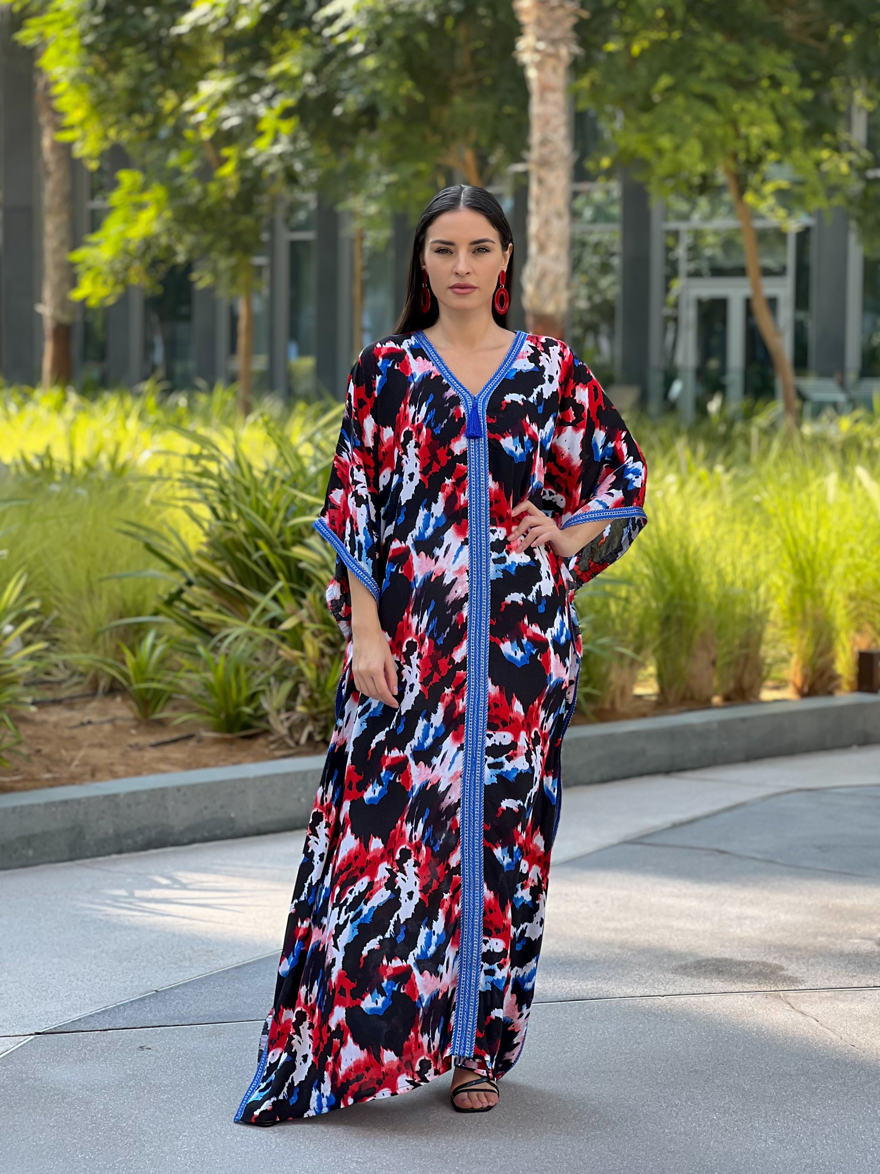 TIE - DYE KAFTAN