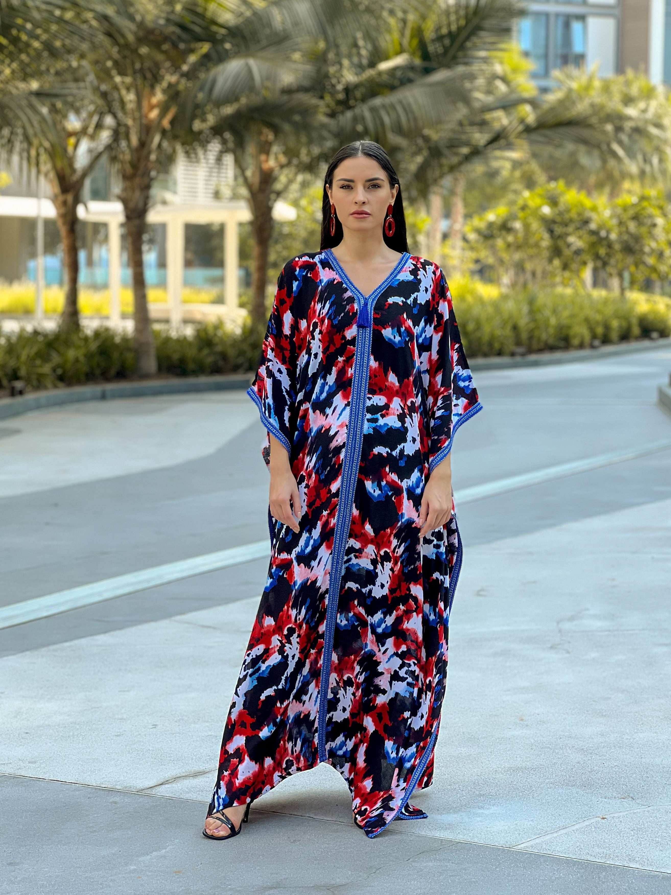 TIE - DYE KAFTAN