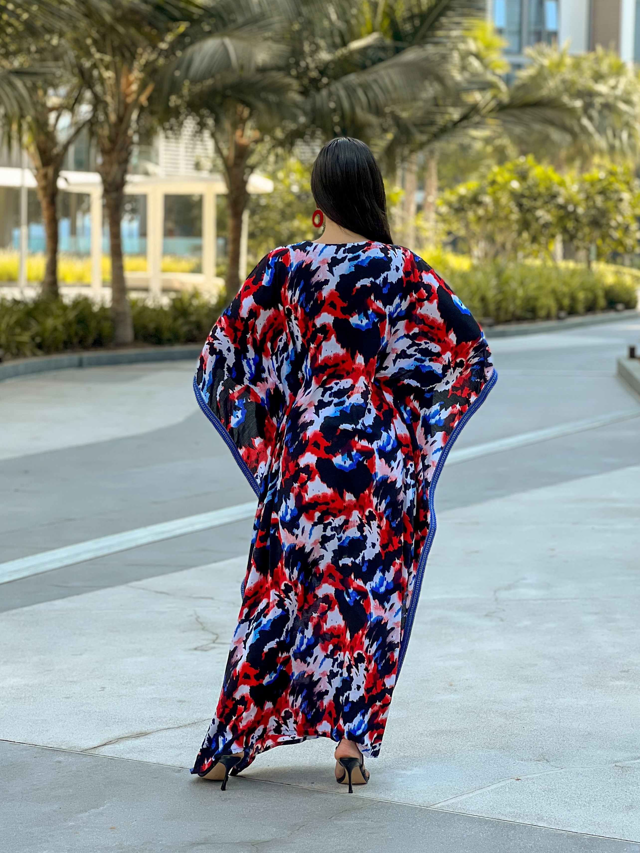 TIE - DYE KAFTAN