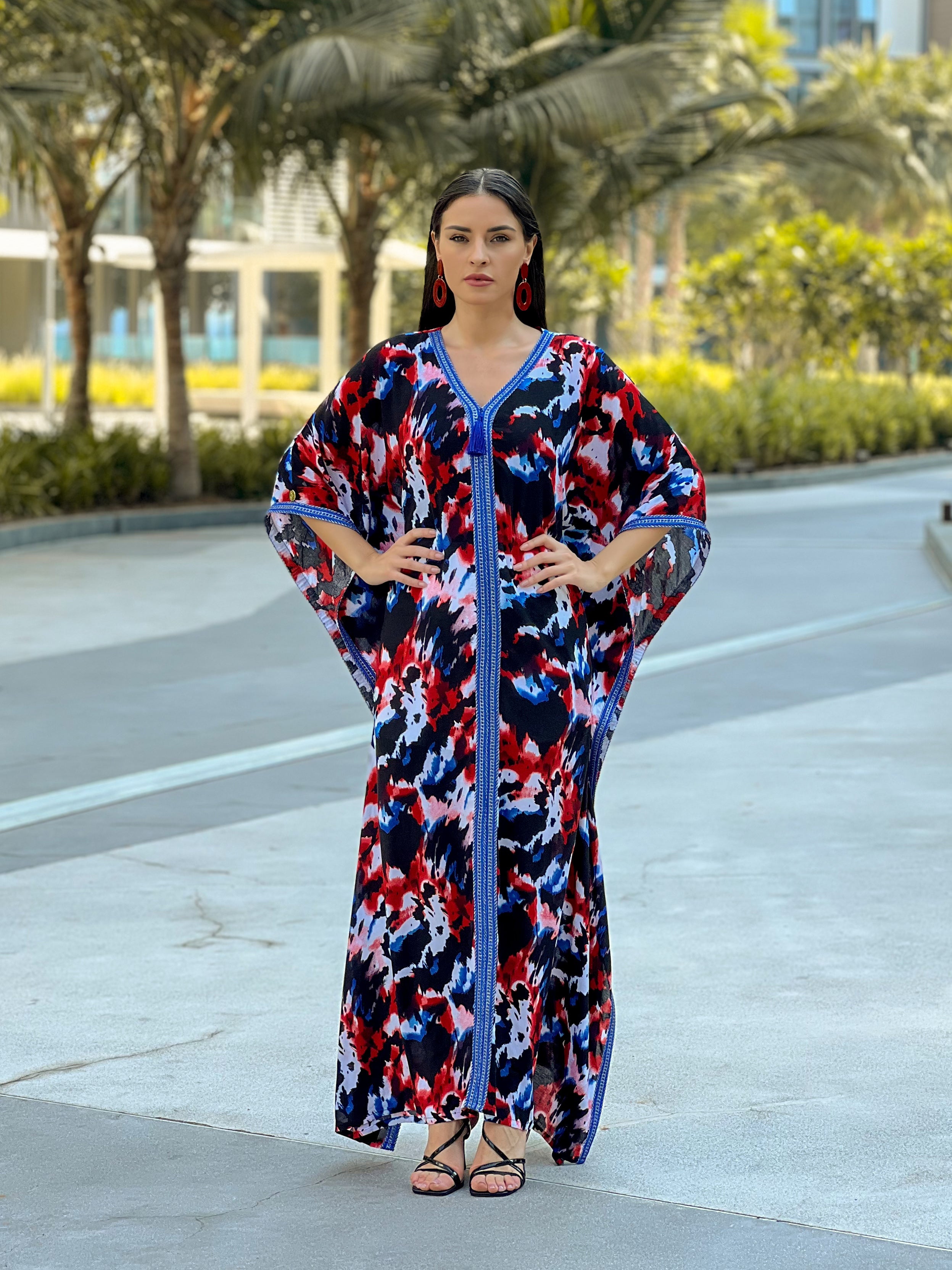 TIE - DYE KAFTAN