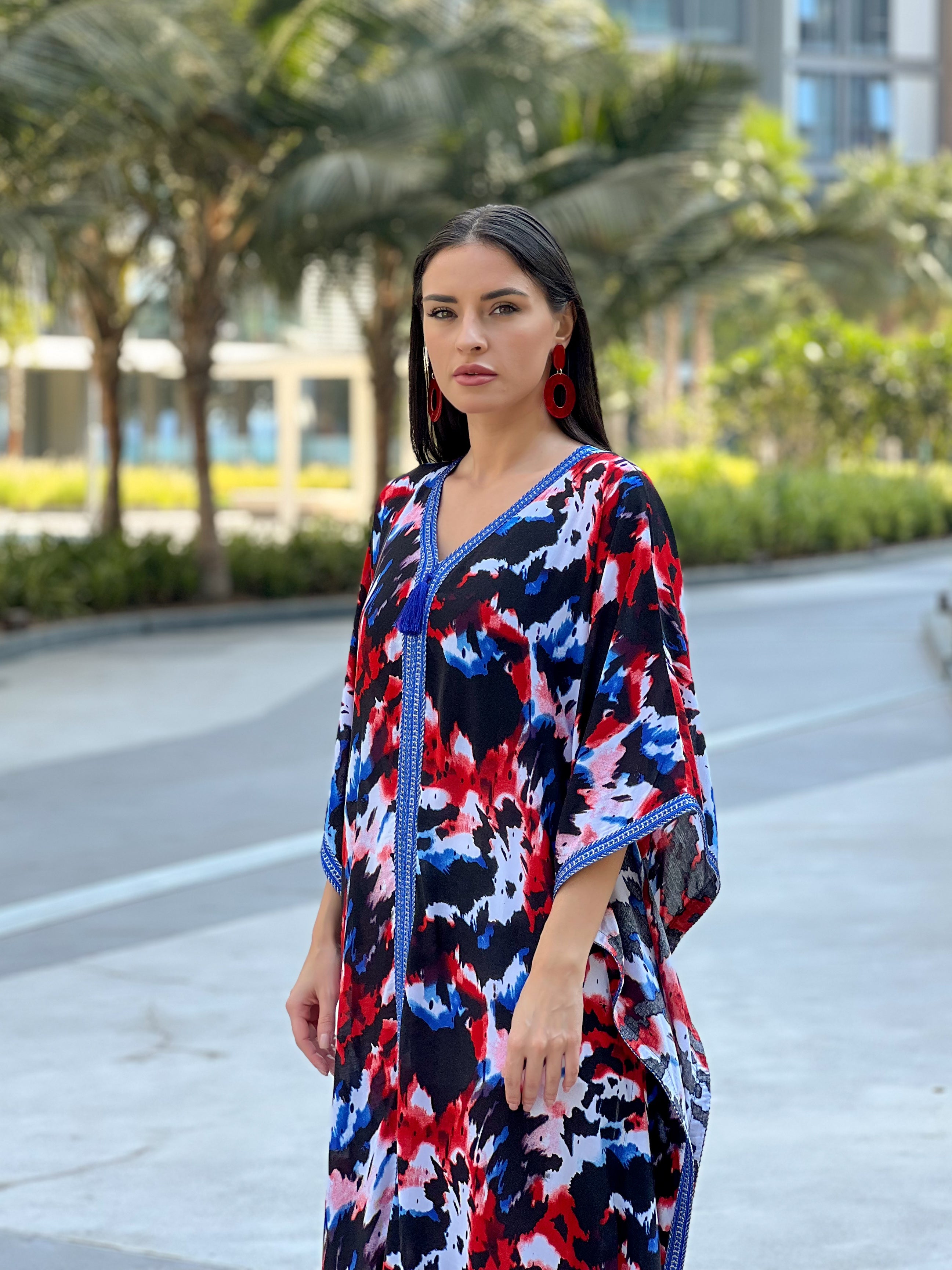 TIE - DYE KAFTAN